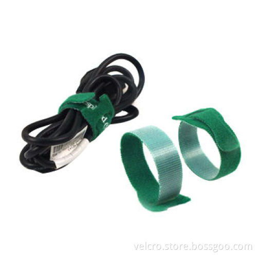Nylon hook loop cable ties with silk screen logo